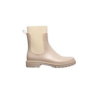 IVACHY Women's Waterproof Chelsea Boots - Ankle-Length, Slip-Resistant, Pull-On Rain Boots with 3 cm Block Heel- Wellie booties