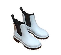 IVACHY Women's Wellies Boots - Fashion Ankle boots for ladies- Chelsea Booties - Waterproof Rain Boots Wellingtons Boota