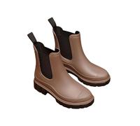 IVACHY Women's Wellies Boots - Fashion Ankle boots for ladies- Chelsea Booties - Waterproof Rain Boots Wellingtons Boota