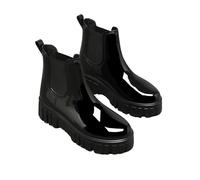 IVACHY Women's Wellies Boots - Fashion Ankle boots for ladies- Chelsea Booties - Waterproof Rain Boots Wellingtons Boota