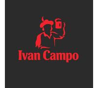 Ivan Campo Logo Men's T-Shirt - Black / XL