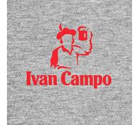 Ivan Campo Logo Men's T-Shirt - Gray / M