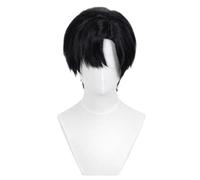 Ivan Cosplay Costume Ivan Cosplay Wig Ivan Jumpsuit Anime Uniform Black Men Uniform Purple Pants Full Set, Anime Role Play Outfits Halloween Clothes Christmas Carnival Party for Birthday Gift Fans