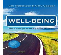 Ivan Robertson Well-being : Productivity & Happiness at Work Paperback Book Ivan Robertson Multicolor