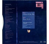 Ivana Spagna - I WANNA BE YOUR WIFE 12 INCH (12" VINYL) UK CBS 1988