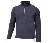 Ivanhoe of Sweden - Brodal Half Zip - Wool jumper size XXL, blue