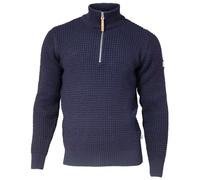 Ivanhoe of Sweden - Moritz Half Zip - Wool jumper size M, blue