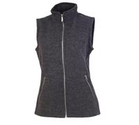Ivanhoe of Sweden - Women's Flora Vest - Wool vest size 40, grey