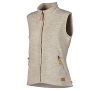 Ivanhoe of Sweden - Women's NLS Coco Vest - Wool vest size 36, grey/sand