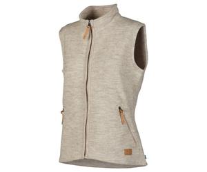 Ivanhoe of Sweden - Women's NLS Coco Vest - Wool vest size 44, grey/sand