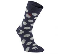 Ivanhoe of Sweden - Wool Sock Dot - Merino socks size 43-46, blue