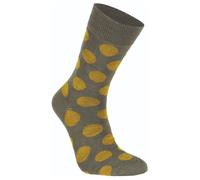 Ivanhoe of Sweden - Wool Sock Dot - Merino socks size 43-46, olive