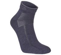 Ivanhoe of Sweden - Wool Sock Low - Merino socks size 39-42, grey/blue