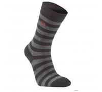 Ivanhoe of Sweden - Wool Sock Stripe - Merino socks size 39-42, grey