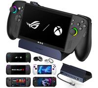 iVANKY Upgraded 10-in-1 Docking Station for ROG Xbox Ally X(2025)/Steam Deck OLED/ASUS ROG Ally X, 4K@144Hz Dock for Lenovo Legion GoS/MSI Claw, HDMI 2.1, 1Gbps Ethernet, 5*USB-A 3.0, 100W Charge