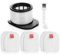iVanzoll IZ400UKT Filters for Shark stratos Anti Hair Warp Plus Pet Pro Cordless Vacuum Cleaner IZ400UK IZ400UKT IZ420UK IZ420UKT IZ400UKTSB, 1 Washable Hepa Filter and 3 Felt & 3 Foam Filters