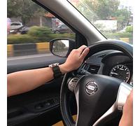 IVAPPON 18mm Hook Loop NATO Adjustable Nylon Watch Strap Blue Swiss-Army Style Fastening Watchband