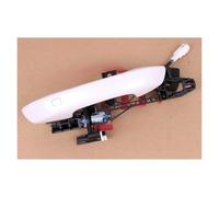 IVCHVYWFG Car Front Rear Left Right Exterior Door Handle Assembly Compaitble for BYD Song Pro DM EV(White Front Left)