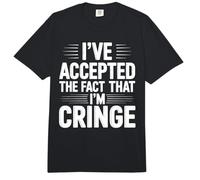 I've Accepted The Fact that I'm Cringe Awkward - Comfort Colors Adult Heavyweight T-Shirt