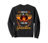 I've An Angel In Heaven I Call Him Grandson memories Sweatshirt