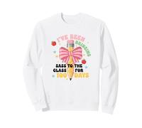 I've Been Bringing Sass to Class 100 Days School Sweatshirt
