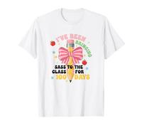 I've Been Bringing Sass to Class 100 Days School T-Shirt