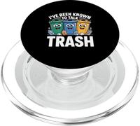 Ive Been Known To Talk Trash Funny Recycling PopSockets PopGrip for MagSafe