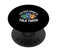 Ive Been Known To Talk Trash Recycling Humor PopSockets Adhesive PopGrip