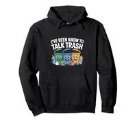 Ive Been Known To Talk Trash Recycling Humor Pullover Hoodie