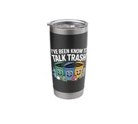 Ive Been Known to Talk Trash Recycling Humor Stainless Steel Insulated Tumbler