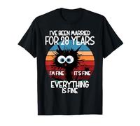 I've Been Married for 28 Years T-Shirt