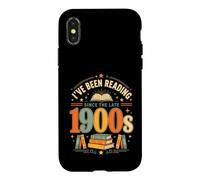 I've Been Reading Since the Late 1900s Book Lover Vintage Case for iPhone X/XS