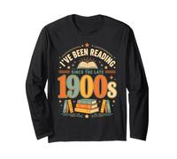 I've Been Reading Since the Late 1900s Book Lover Vintage Long Sleeve T-Shirt