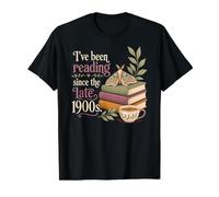 I've Been Reading Since The Late 1900s Book Lovers BookTok Value Graphic T-Shirt, Men, Black, S