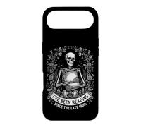 I've Been Reading Since The Late 1900s Skeleton Bookworm Case for iPhone Air