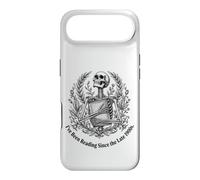 I've Been Reading Since The Late 1900s Skeleton Bookworm Case for iPhone Air