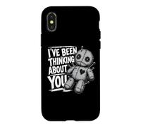 I've Been Thinking About You Voodoo Doll for Darks Funny Case for iPhone X/XS