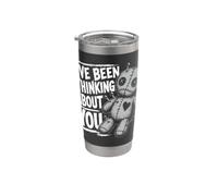 I've Been Thinking About You Voodoo Doll for Darks Funny Stainless Steel Insulated Tumbler