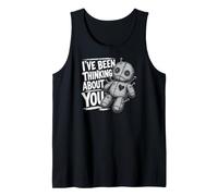 I've Been Thinking About You Voodoo Doll for Darks Funny Tank Top