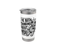 I've Been Thinking About You Voodoo Doll Funny Stainless Steel Insulated Tumbler
