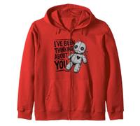 I've Been Thinking About You Voodoo Doll Funny Zip Hoodie