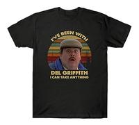 I've Been with del Griffith I Can Take Anything Vintage Men's T Shirt Retro tee T-Shirt Black XL