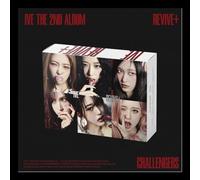 IVE - (CHALLENGERS Ver.) IVE [REVIVE+] The 2nd Album/CD+Photo Book+2 Card+Poster+Sticker+POB+GIFT SEALED