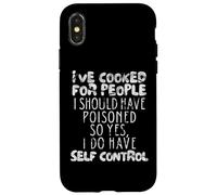 I've Cooked for People I Should Have Poisoned Kitchen Lover Case for iPhone X/XS