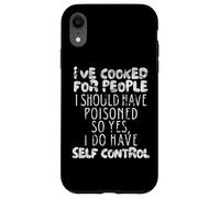 I've Cooked for People I Should Have Poisoned Kitchen Lover Case for iPhone XR