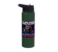 I've Done Horrible Things for Money to Go to Work Stainless Steel Insulated Water Bottle
