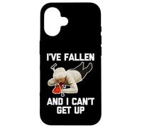 I've Fallen & I Can't Get Up -Funny Saying Sarcastic Novelty Case for iPhone 16