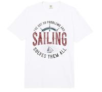 I've Got 99 Problems and Sailing Solves Them All Sailboat Comfort Colors Adult Heavyweight T-Shirt