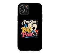 I've Got a Big Pair Funny Poker Playing Cards Aces Humor Case for iPhone 11 Pro