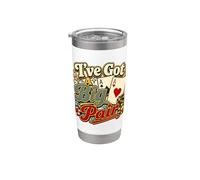I've Got a Big Pair Funny Poker Playing Cards Aces Humor Stainless Steel Insulated Tumbler